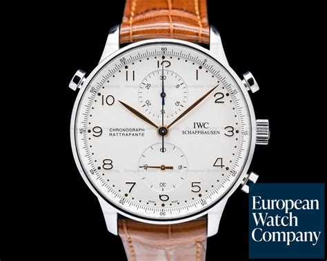 iwc rattrapante portuguese chronograph ref 3712|IWC rattrapante for sale.